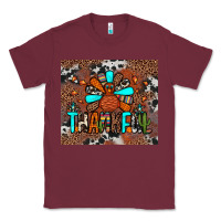 Burgundy thankful turkey png Classic Tee - JahusDesignShop