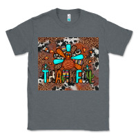 Charcoal Heather thankful turkey png Classic Tee - JahusDesignShop