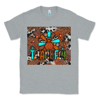 Heather Grey thankful turkey png Classic Tee - JahusDesignShop