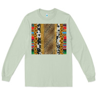 Matcha western serape cowhide Long Sleeve Tee - Jasminsmagicworld