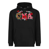 Black valentines day cna Heavyweight Hoodie - NancyCooperArtShop