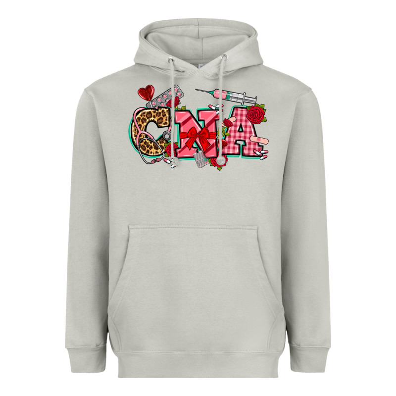 Valentines Day Cna Heavyweight Hoodie by NancyCooperArtShop | Teevron