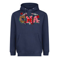 Navy valentines day cna Heavyweight Hoodie - NancyCooperArtShop