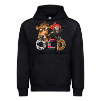 Black OCD Obsessive Cow Disorder Urban Hoodie - texasbilliewilder