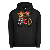 Pigment Black OCD Obsessive Cow Disorder Urban Hoodie - texasbilliewilder