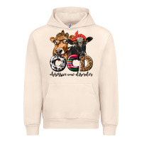 Sandshell OCD Obsessive Cow Disorder Urban Hoodie - texasbilliewilder