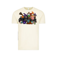 Vintage Arctic halloween farm animals truck Vintage Tee - RacoonDesign