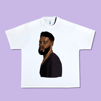 African Men Urban Heavy Tee Designed By Hra Design Shop