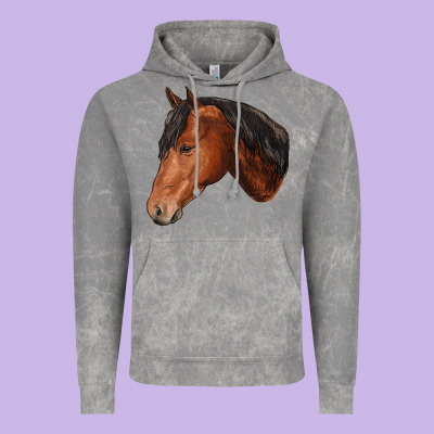 Horse Vintage Hoodie Designed By Ranaportraitstore