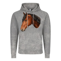 Cloud Rock horse Vintage Hoodie - RanaPortraitStore