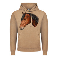 Vintage Coffee horse Vintage Hoodie - RanaPortraitStore