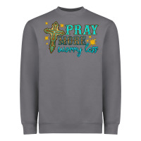 Storm pray more worry less Heavyweight Sweatshirt - HRA Design Shop