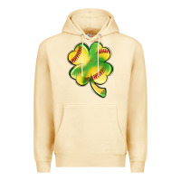 Pina Colada st. patrick's day clover softball Premium Hoodie - Artiststas