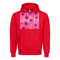 Red breast cancer Zipper Hoodie - Jasminsmagicworld