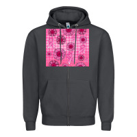 Smoke breast cancer Zipper Hoodie - Jasminsmagicworld