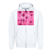 White breast cancer Zipper Hoodie - Jasminsmagicworld