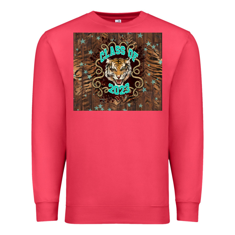 Class Of 2023 Tiger Premium Sweatshirt by NancyCooperArtShop | Teevron