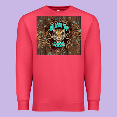 Class Of 2023 Tiger Premium Sweatshirt Designed By Nancycooperartshop