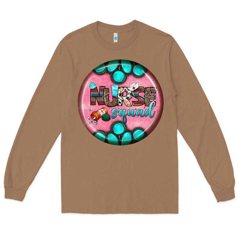 Nurse Round Earrings 3 Long Sleeve Tee by BundleAndBundleShop | Teevron