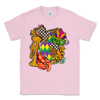 Bubblegum Pink mississippi map mardi gras Classic Tee - AdoDesignShop