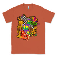 Copper mississippi map mardi gras Classic Tee - AdoDesignShop