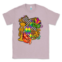 Lilac mississippi map mardi gras Classic Tee - AdoDesignShop