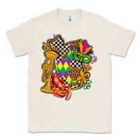 Natural mississippi map mardi gras Classic Tee - AdoDesignShop