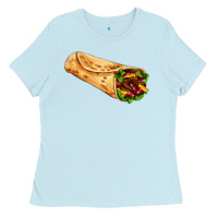 Baby Blue burrito Ladies Tee - AdoDesignShop
