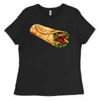 Black burrito Ladies Tee - AdoDesignShop