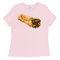 Bubblegum Pink burrito Ladies Tee - AdoDesignShop