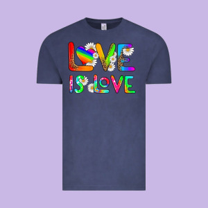 Love Is Love Vintage Tee Designed By Hra Design Shop