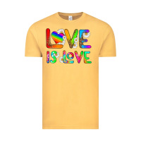 Vintage Mustard love is love Vintage Tee - HRA Design Shop