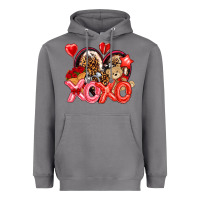 Storm xo xo with leopard and cowhide heart Heavyweight Hoodie - NancyCooperArtShop