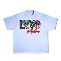 Grape Ice love autism Urban Heavy Tee - CowhideDigitalArt
