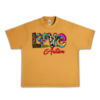 Peanut Butter love autism Urban Heavy Tee - CowhideDigitalArt
