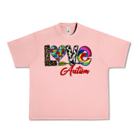 Salmon love autism Urban Heavy Tee - CowhideDigitalArt
