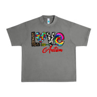 Tornado love autism Urban Heavy Tee - CowhideDigitalArt