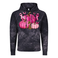 Cloud Black Breast Cancer We Wear Pink with Pumpkin and Ribbon Vintage Hoodie - texasbilliewilder