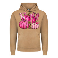 Vintage Camel Breast Cancer We Wear Pink with Pumpkin and Ribbon Vintage Hoodie - texasbilliewilder