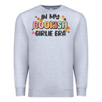Heather Grey in my bookish girlie era Premium Sweatshirt - MaliasSmallBusiness