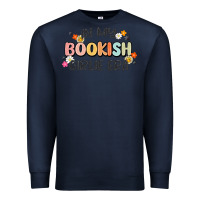 Navy in my bookish girlie era Premium Sweatshirt - MaliasSmallBusiness