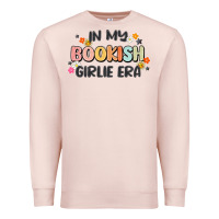 Pale Pink in my bookish girlie era Premium Sweatshirt - MaliasSmallBusiness
