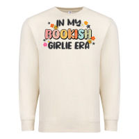 Sandshell in my bookish girlie era Premium Sweatshirt - MaliasSmallBusiness
