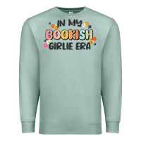 Seafoam in my bookish girlie era Premium Sweatshirt - MaliasSmallBusiness