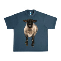 Midnight Navy suffolk ewe front Urban Heavy Tee - BarkalooDesign