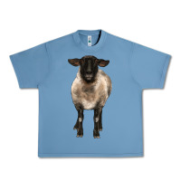 Pebble Blue suffolk ewe front Urban Heavy Tee - BarkalooDesign