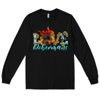 Black love dobermans Long Sleeve Tee - Artiststas