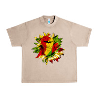 French Oak juneteenth sunflower Urban Heavy Tee - HRA Design Shop