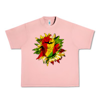 Salmon juneteenth sunflower Urban Heavy Tee - HRA Design Shop