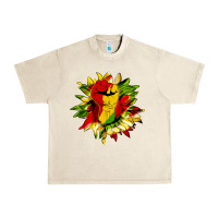 Sandshell juneteenth sunflower Urban Heavy Tee - HRA Design Shop